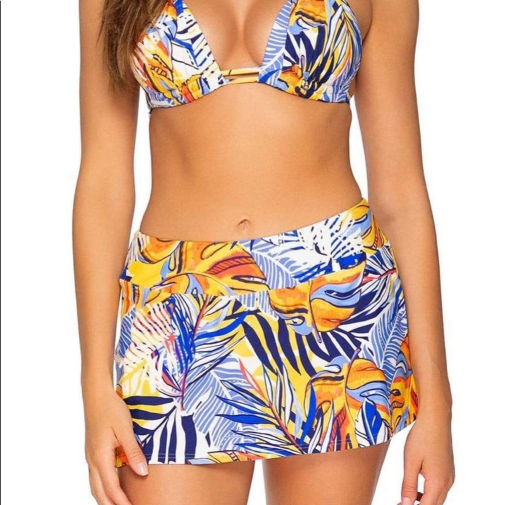 Sunsets Swimwear Bahama Breeze Sporty Skirt - M
